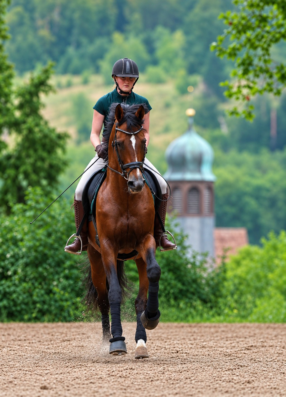Grand Prix Sieger KAISERDOM von Van Deyk - Gajus
- aufgestellt im Trakehner Gest�t H�melschenburg