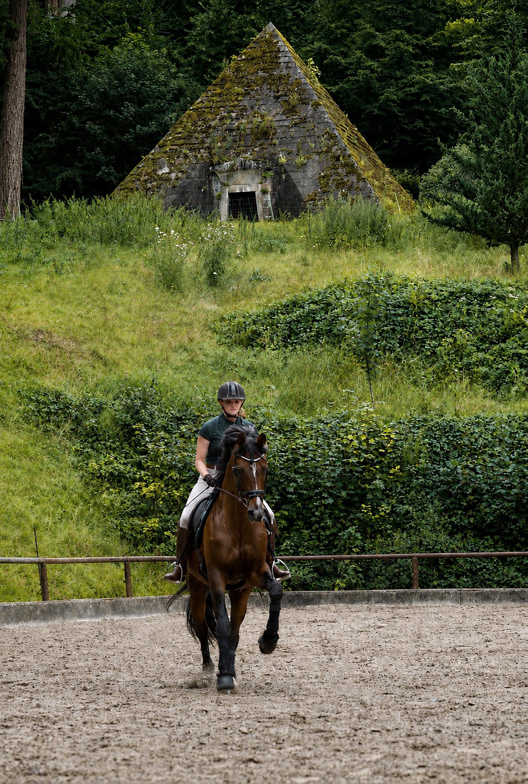 High Motion und Johanna - Trakehner Gest�t H�melschenburg - Foto Beate Langels