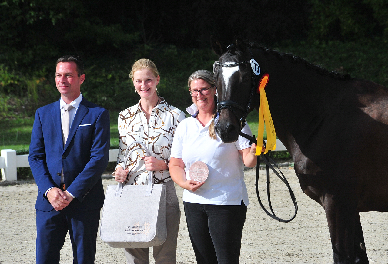 Glorya Gaynor Trakehner Bundesstutenschau Kranichstein 2025 - Foto: Beate Langels - Trakehner Gestüt Hämelschenburg