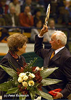 Verleihungsurkunde des Dietrich v. Lenski-Kattenau-Gedchtnispreises 2007 fr Jutta u. Otto Langels, Foto Peter Richterich
